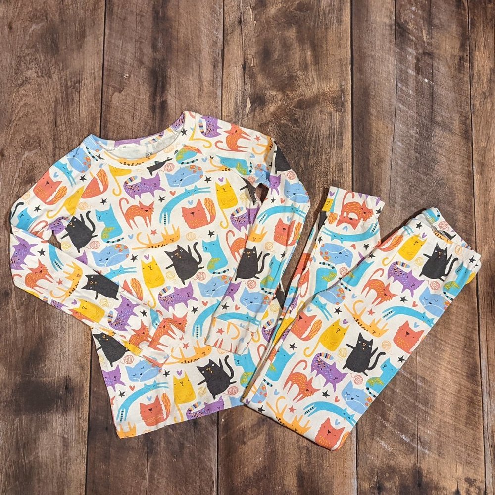 Gymboree Cat pajama set, size 10